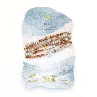 Scout Curated Wears Ceramic Bead Wrap Bracelet/Necklace - Bray and Em Boutique