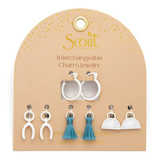 Scout Interchangeable Charm Earrings - Bray and Em Boutique