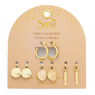 Scout Interchangeable Charm Earrings - Bray and Em Boutique