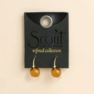 Scout Refined Glass Hoop - Bray and Em Boutique