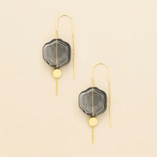 Scout Refined Glass Threader Earring - Bray and Em Boutique