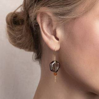 Scout Refined Glass Threader Earring - Bray and Em Boutique
