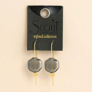 Scout Refined Glass Threader Earring - Bray and Em Boutique