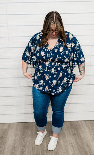 Sculpted Elegance Blouse - Bray and Em Boutique