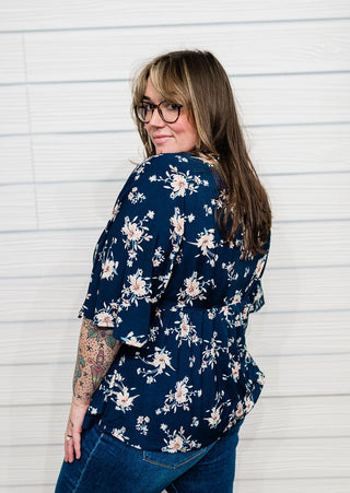 Sculpted Elegance Blouse - Bray and Em Boutique