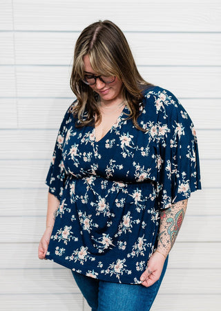 Sculpted Elegance Blouse - Bray and Em Boutique
