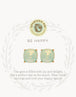 Happy/Sea Green - Gold