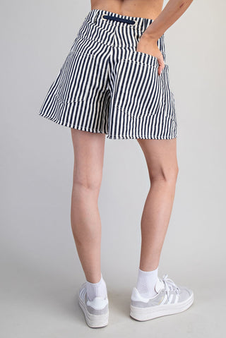 Sea & Saltwater Stripe Shorts - Bray and Em Boutique