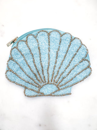 Sea You At The Shore Shell Coin Purse - Bray and Em Boutique