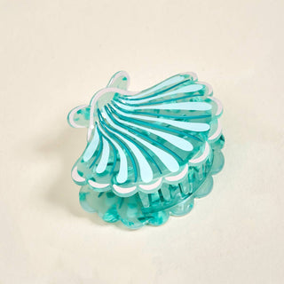 Seaside Shell Hair Claw Clip - Bray and Em Boutique