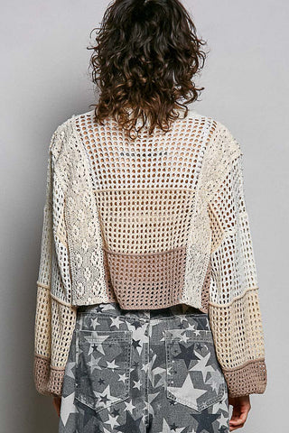 Seaside Shell Sweater Top - Bray and Em Boutique