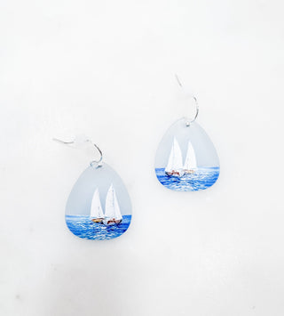 Seaside Splash Earrings - Bray and Em Boutique