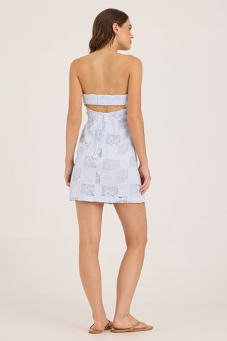 Seaside Stitch Strapless Dress - Bray and Em Boutique