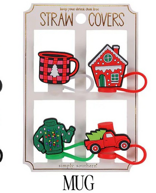 Simply Southern Straw Covers - Holiday