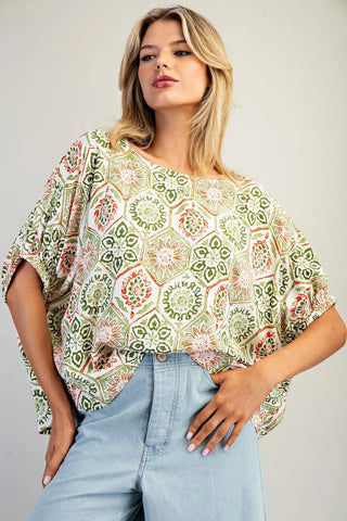 Serene Vibrance Top - Bray and Em Boutique