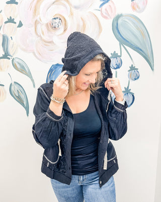 She Had Me Hooded Top - Bray and Em Boutique