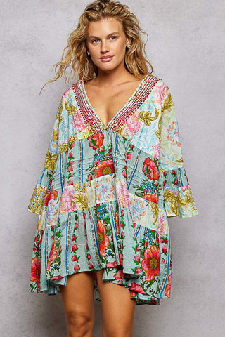 Shell & Bloom Flare Dress - Bray and Em Boutique