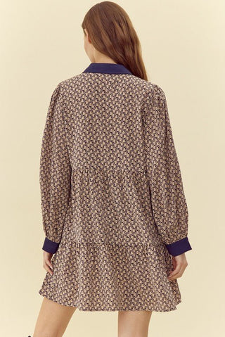 Show It Off Geometric Mini Dress - Bray and Em Boutique