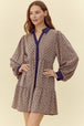 Navy/Taupe