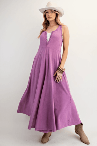 Simple Balance Sleeveless Jumpsuit - Bray and Em Boutique