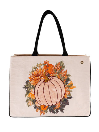 Simply Southern Embroidered Pumpkin Tote - Bray and Em Boutique