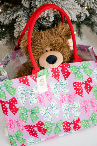 Simply Southern Holiday Dots Tote - Bray and Em Boutique