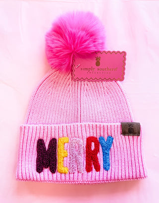 Simply Southern Holiday Matching Beanies - Bray and Em Boutique