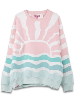 Simply Southern Sunrise Stripe Pullover - Bray and Em Boutique