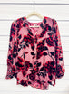 Burgundy Floral