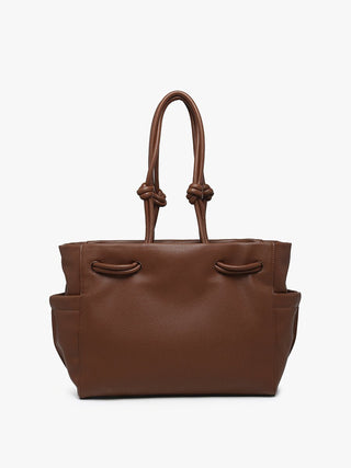 Skylar Knotted Tote - Bray and Em Boutique