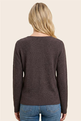 So Essential Henley Sweater - Bray and Em Boutique