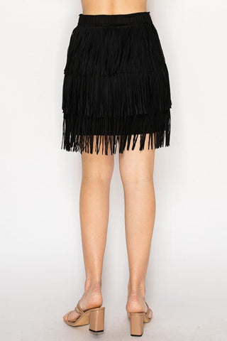 Something To See Fringe Skirt - Bray and Em Boutique