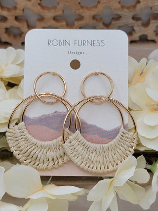 Song Of The Sun Earrings - Bray and Em Boutique