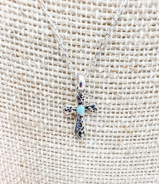 Soul Radiance Cross Necklace - Bray and Em Boutique