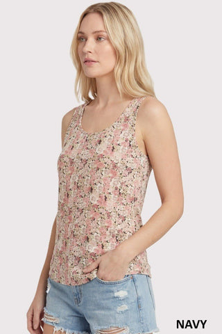 Spring Fling Floral Tank - Bray and Em Boutique