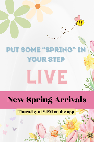 Spring In Your Step LIVE 8pm EST - Bray and Em Boutique