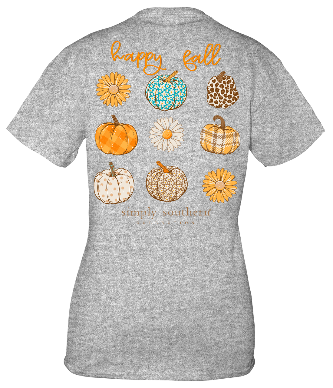 Simply Southern Happy Fall Short Sleeve