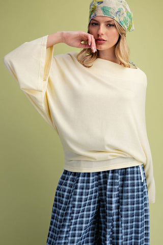 Cloud Cozy Hacci Top