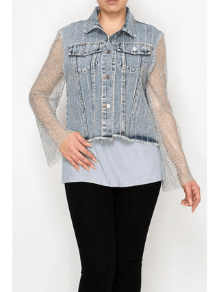 Staple Statement Denim Jacket - Bray and Em Boutique