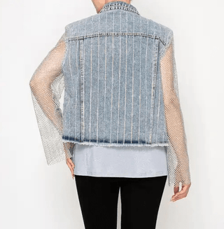 Staple Statement Denim Jacket - Bray and Em Boutique