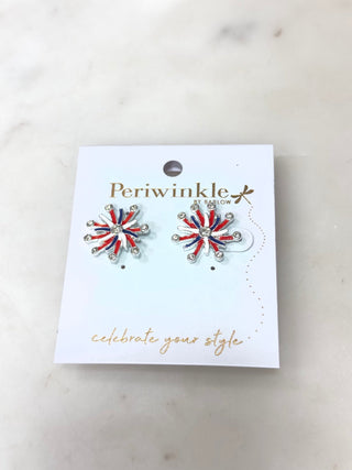 Starburst Americana Stud Earrings - Bray and Em Boutique