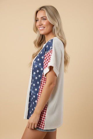 Starstruck Contrast Top - Bray and Em Boutique