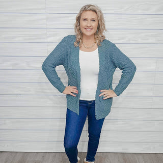 Stay Close To Me Popcorn Cardigan - Bray and Em Boutique