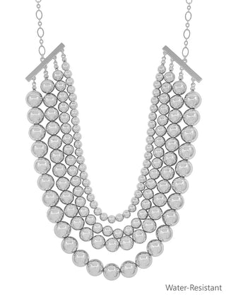 Stellar Spark Layered Beaded Necklace - Bray and Em Boutique