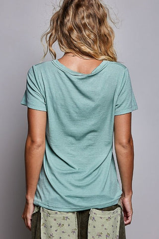 Stonewashed Sweetheart Tee - Bray and Em Boutique
