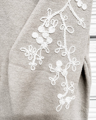 Stories Unfold Embroidered Sweater - Bray and Em Boutique