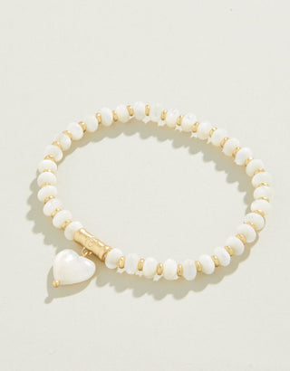 Stretch Mother - of - Pearl Bracelet - Bray and Em Boutique