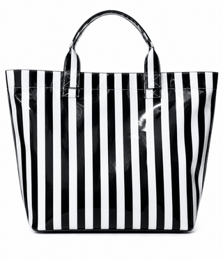 Striped Beach Tote Bag - Bray and Em Boutique