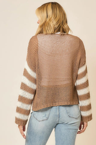 Striped Breeze Sweater - Bray and Em Boutique