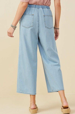Style Nook Wide Leg Denim Pants - Bray and Em Boutique